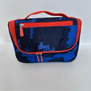 Pottery Barn Teen blue camouflage lunch bag